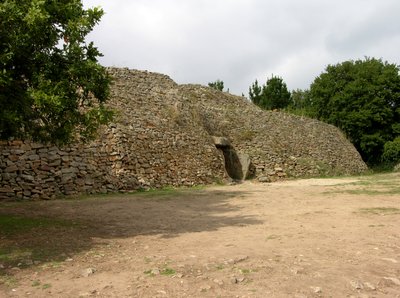 Entrance to the Passage Grave, Discovered 1825 by Neolithic